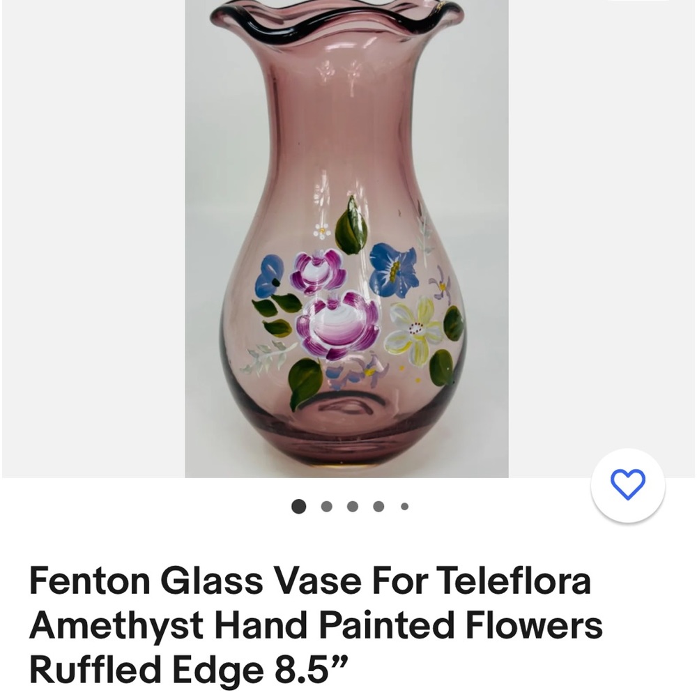 Fenton Vase